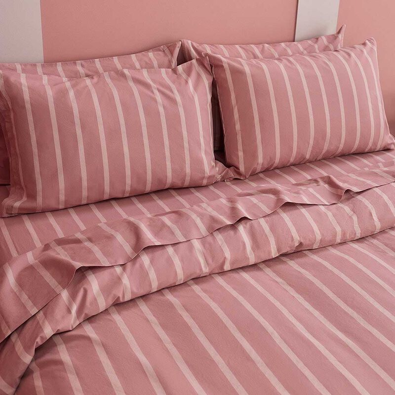 HOMMEY. Pillowcase Pair Dusty Pink image number 3